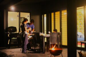 【ファミリープラン】小学生以下のお子様の宿泊料が無料！春休みは家族でグランピング体験を♪【1泊2食付き】